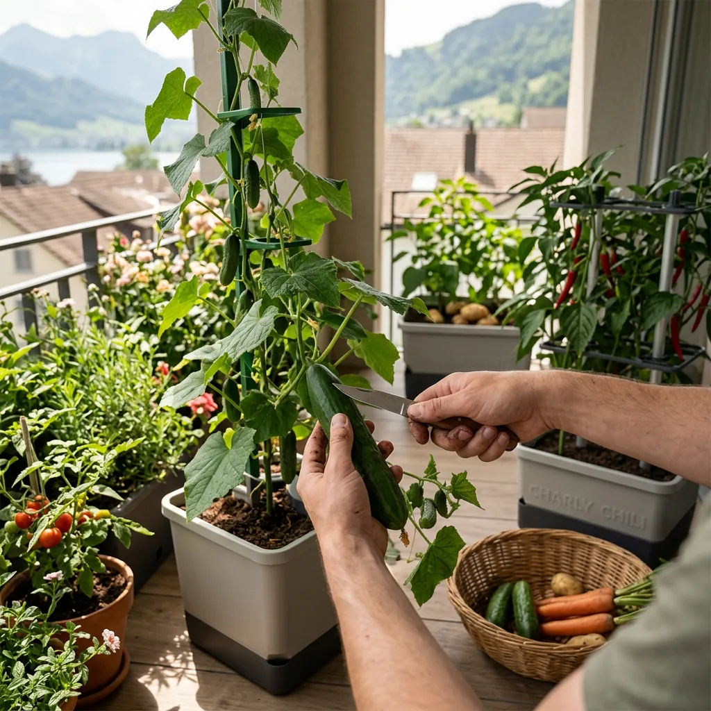 Gemüse vom Balkon, Erlebnis (in Benutzung) 1