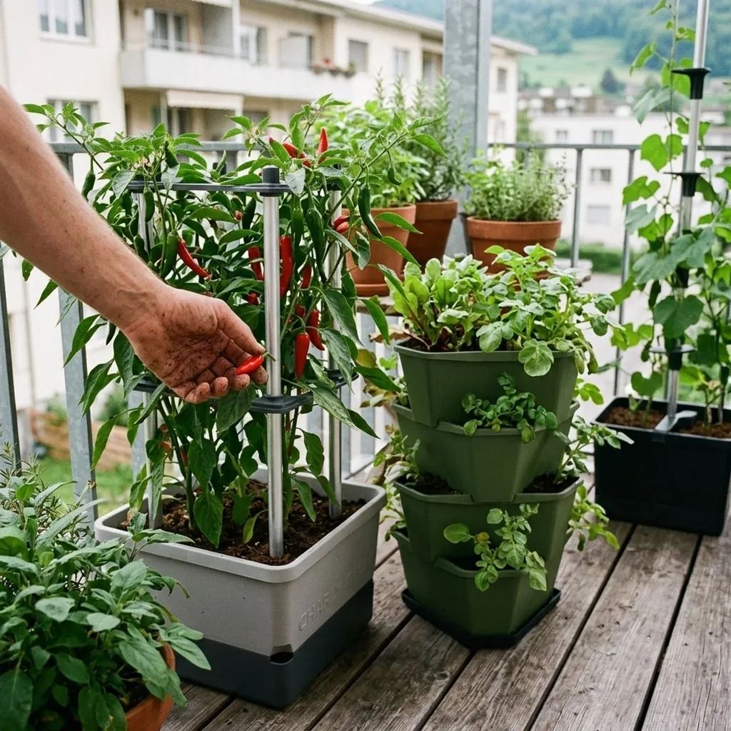 Gemüse vom Balkon, Erlebnis (in Benutzung) 2