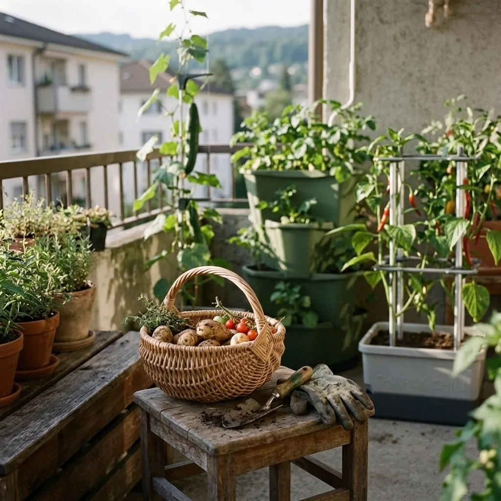 Gemüse vom Balkon, Erlebnis (Atmosphäre) 2